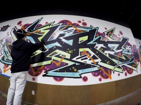 graffiti art creation