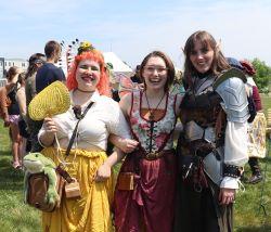Renaissance Fair attendees