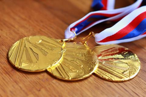 Three Gold Medals